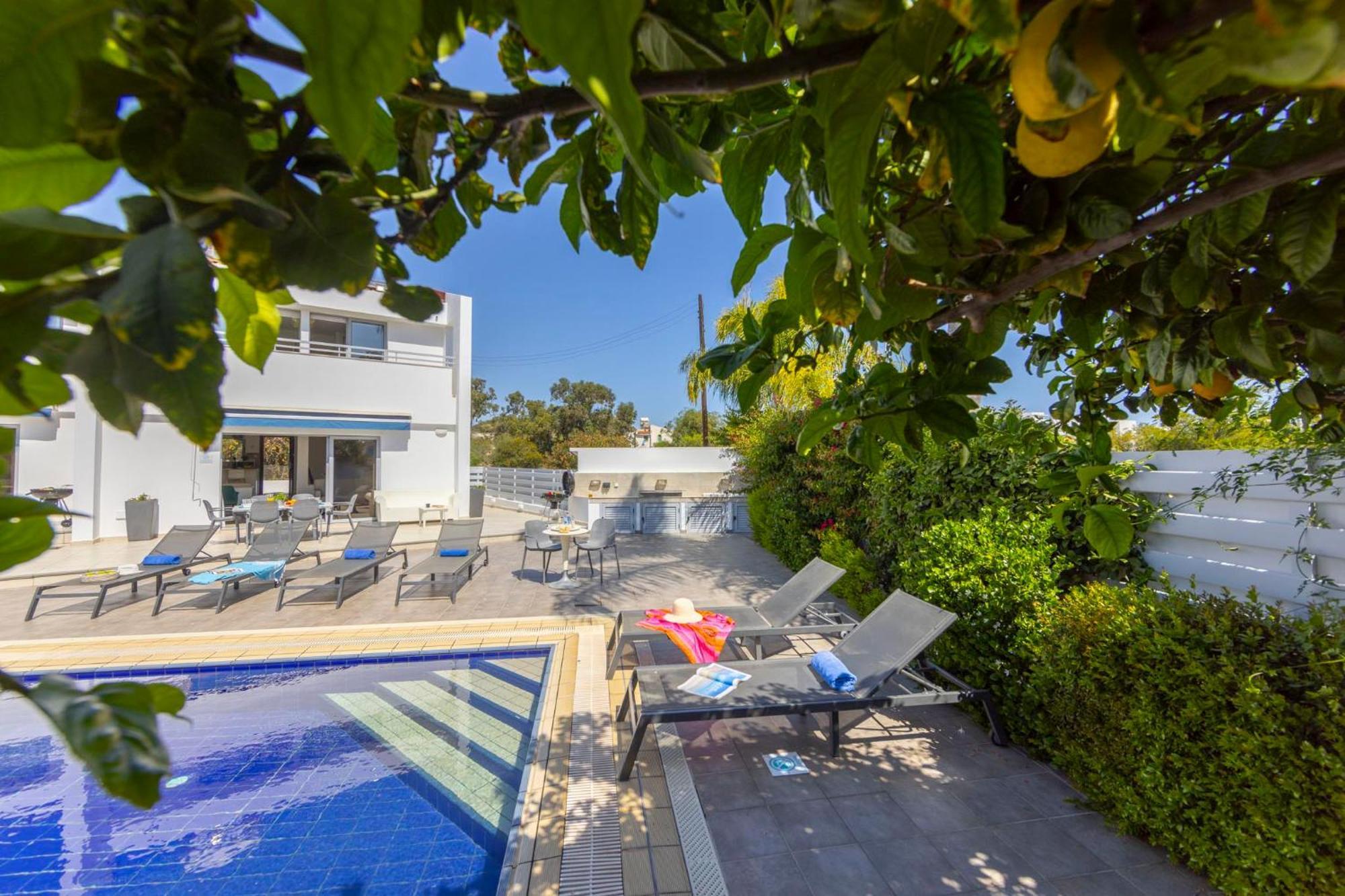 Azure Luxury Pool Villa Protaras Eksteriør bilde